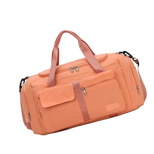 Rdxanc Faltbare Turnbeutel Große Kapazität Reisetasche Gepäck Tasche Fitness Tasche mit Schuhfach Übernachtungstasche Weekender Tasche von Rdxanc