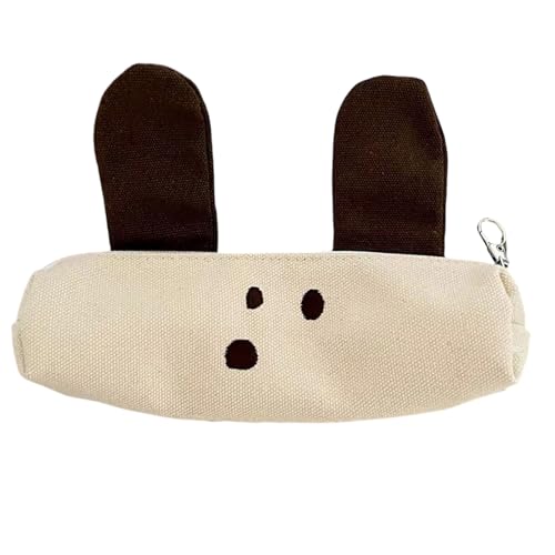 Rdxanc Federmäppchen mit Tiermotiv, leichtes Segeltuch, tragbare Stift-Organizer, Reise-Make-up-Tasche für Frauen, Mädchen, Studenten von Rdxanc