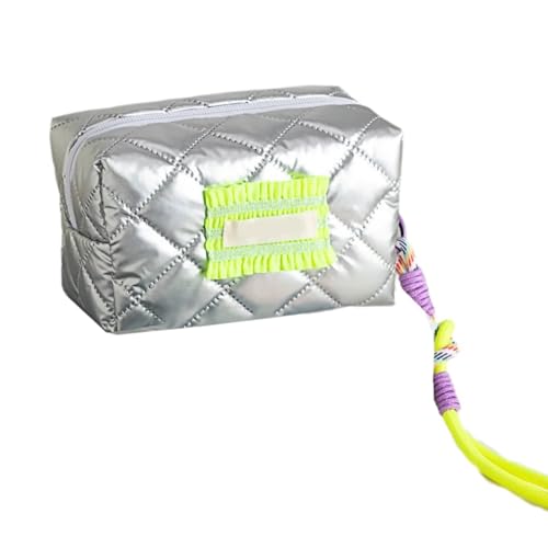Rdxanc Kosmetiktasche mit schönen Schleifen, PU-Leder, große Kapazität, Kulturbeutel, Lippenstift, Aufbewahrungstasche, Kulturbeutel für Damen von Rdxanc