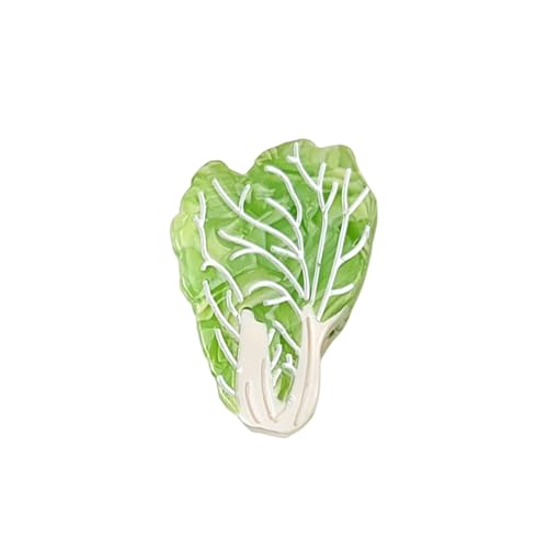 Rdxanc Kreative Haarspange mit pflanzlichem Thema, kleine Acryl-Haarspangen für Frauen und Mädchen, Haarschmuck für verschiedene Anlässe von Rdxanc