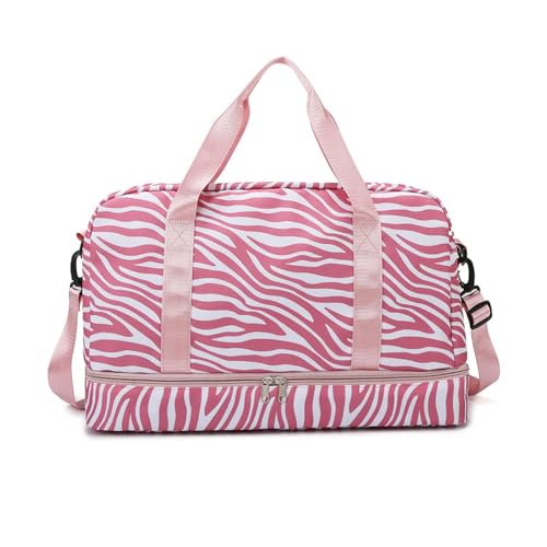 Rdxanc Reisetasche Kuhdruck Fitnessbeutel Turnbeutel Sporttasche Große Kapazität Übernachtungstasche Trainingstasche Wochenendtasche von Rdxanc