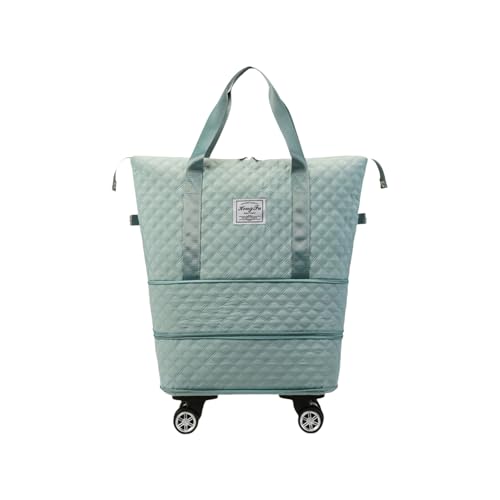 Rdxanc Reisetasche mit Rädern, erweiterbar, Turnbeutel, Wochenendtasche, große Kapazität, Gepäcktasche, faltbar, Fitnesstasche, Übernachtungstasche Rdxanc Reisetasche mit Rädern, erweiterbar, Turnbeutel, Wochenendtasche, große Kapazität, Gepäcktasche, faltbar, Fitnesstasche, Übernachtungstasche von Rdxanc