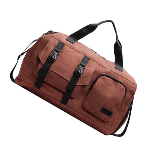 Rdxanc Turnbeutel Große Kapazität Reisetasche Einfache Schwimmtasche Fitness Tasche mit Schuhfach Übernachtungstasche Weekender Tasche von Rdxanc