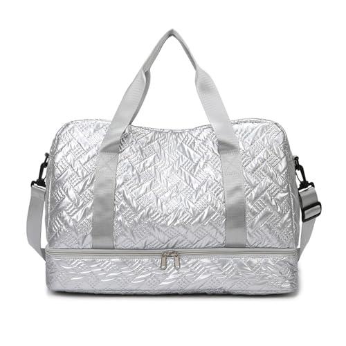 Rdxanc Turnbeutel Große Kapazität Reisetasche Gepäck Tasche Fitness Tasche mit Schuhfach Übernachtungstasche Weekender Tasche für Damen von Rdxanc