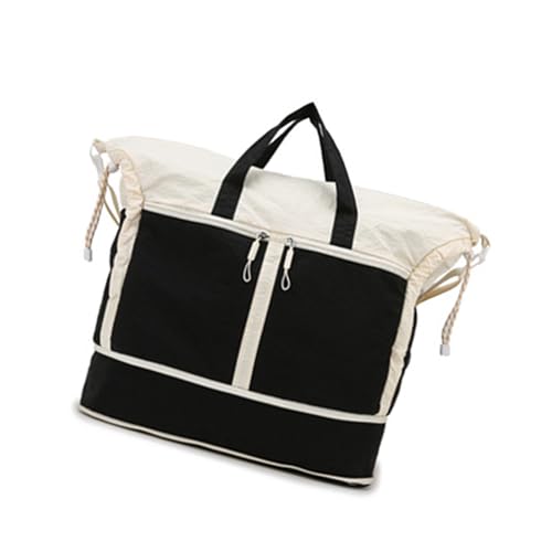 Rdxanc Turnbeutel Große Kapazität Reisetasche Gepäck Tasche Fitness Tasche mit Trocken- und Nasstrennung Übernachtungstasche Weekender Tasche von Rdxanc