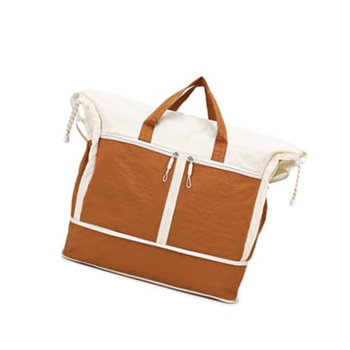 Rdxanc Turnbeutel Große Kapazität Reisetasche Gepäck Tasche Fitness Tasche mit Trocken- und Nasstrennung Übernachtungstasche Weekender Tasche von Rdxanc