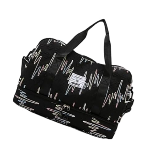 Rdxanc Turnbeutel mit Schuhfach Große Kapazität Reisetasche Fitness Tasche Stilvolle Umhängetasche Wochenendtasche Krankenhaustasche Rdxanc Turnbeutel mit Schuhfach Große Kapazität Reisetasche Fitness Tasche Stilvolle Umhängetasche Wochenendtasche Krankenhaustasche von Rdxanc