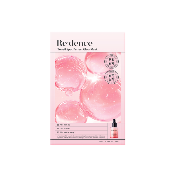Re:dence - Tone&Spot Perfect Glow Mask - 25ml x 10pcs von Re:dence