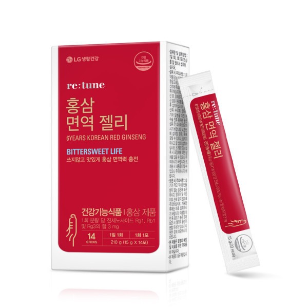 Re:tune - Korean Red Ginseng Jelly - 14ea von Re:tune