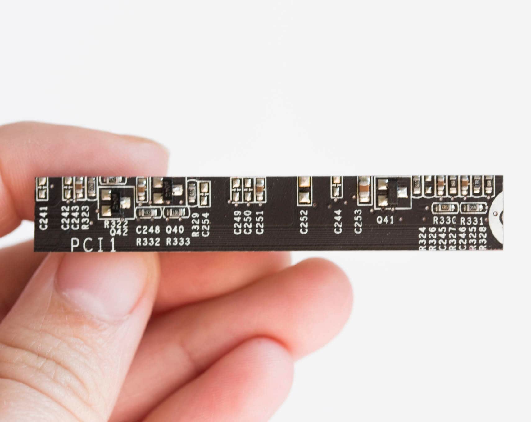 Platine Krawattenklammer - Geeky Computer Accessoire, Palladium Beschichtet von ReComputing