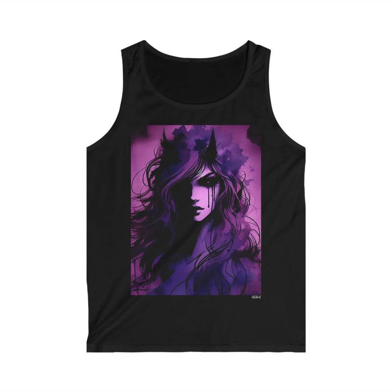 Uk| Never Give Up - Tank Top Unisex Darkwear Gothic Witch | Alternative Fantasy By Redawn von ReDawnDesign