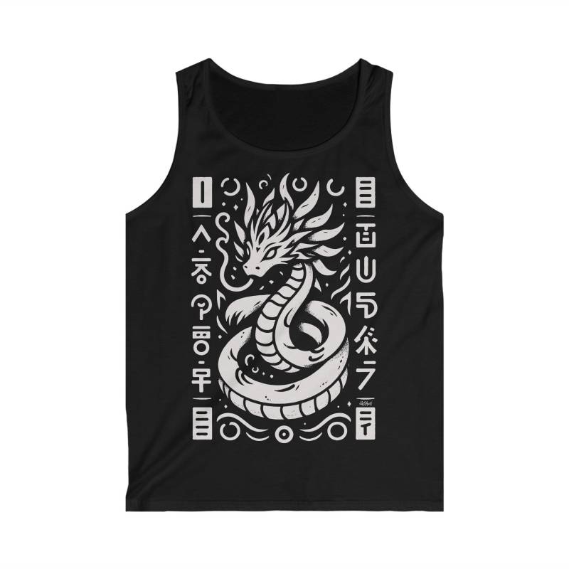 Uk| Tank Top "The Basilisk" Alternative Fantasy Darkwear Everyday Goth Gothic Dark Witch Lightweight - Unisex By Redawn von ReDawnDesign