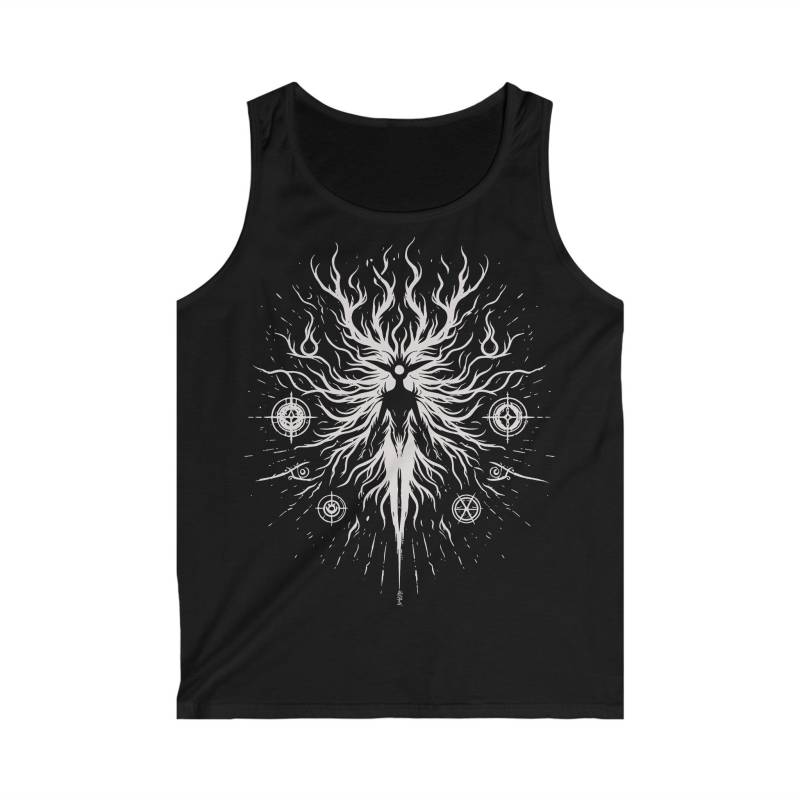 Uk| Voice Of The Thunder - Tank Top Unisex Darkwear Gothic Witch | Alternative Fantasy By Redawn von ReDawnDesign