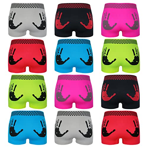 ReKoe 12er Pack Microfaser Uomo mit Hand Shorts Unterwäsche Pants Herren Boxershorts, Größe:XL/XXL von ReKoe