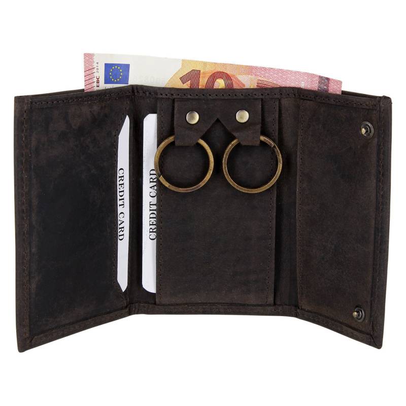 Schlüsseletui - Geldbörse Kartenetui Vintage Echt Leder von ReNaRetail