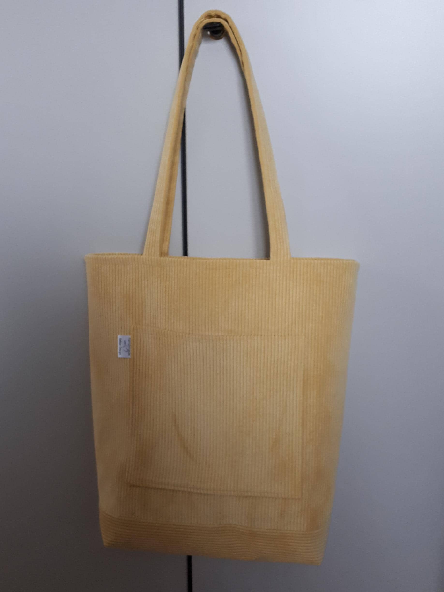 Shopper -Cordtasche-Senfgelb von ReRasDesign