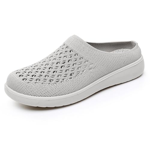 Clogs Sommer Hausschuhe Leichte Atmungsaktive Pantoffeln Slip on Walking Freizeit Schuhe Mules rutschfest Slipper Haus Schuhe Strand Sandalen Gartenschuhe von ReSin90s