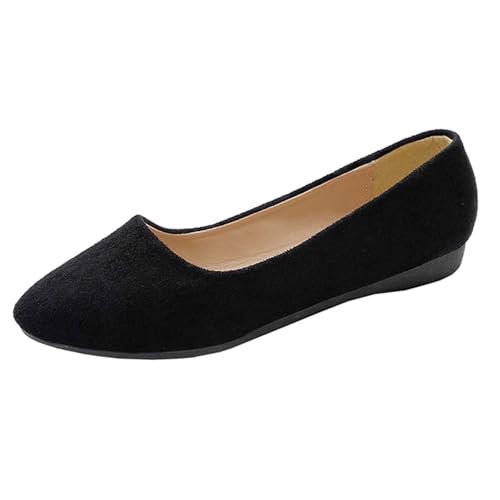 Damen Loafer, Schlupfschuhe, Lässiger Schuhe Waschbar Schnürschuhe Runde Zehe, Freizeit Tanzschuhe Flats Weich Leicht Bequem Loafers Freizeitschuhe Für Alltag Stilvolle Outfits von ReSin90s