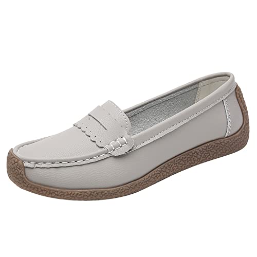 Damen Loafer Mokassins Bequeme Mokassins Freizeitschuhe Flach Lässige Loafers Slip-On Schuhe Wanderschuhe Halbschuhe Casual Walking Driving Nursing Shoes Damen Loafer Mokassins Bequeme Mokassins Freizeitschuhe Flach Lässige Loafers Slip-On Schuhe Wanderschuhe Halbschuhe Casual Walking Driving Nursing Shoes von ReSin90s