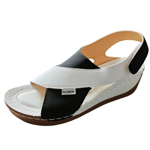 Damen Sandalen Mit Keilabsatz Casual Damen Wedge Peep Toe High Heel Plattform Pantoletten Für Spaziergänge Im Urlaub Damen Sandalen Mit Keilabsatz Casual Damen Wedge Peep Toe High Heel Plattform Pantoletten Für Spaziergänge Im Urlaub von ReSin90s