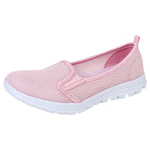 Damen Slip on Sneaker Slip on Strick Schuhe Mokassins Gymnastikschuhe Sneaker Elegant Loafer Barfußschuhe Bequeme Shoes Laufschuhe Krankenschwester Laufschuhen Turnschuhe Straßenlaufschuhe von ReSin90s