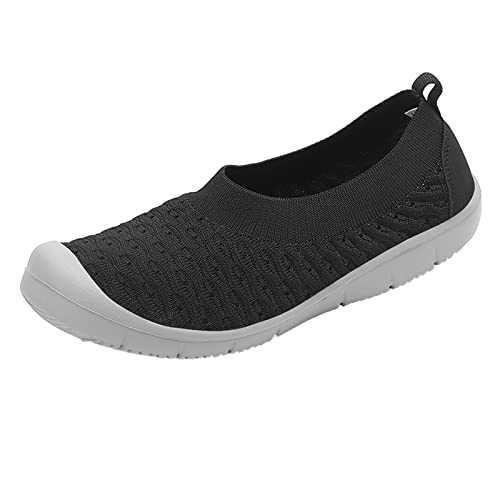 Damen Slip on Sneaker Sommer Atmungsaktiv Memory Schaum Krankenschwester Loafers Bequeme Leicht Sandalen Frauen Diabetiker Schuhen Freizeitschuhe Laufschuhen Turnschuhe Straßenlaufschuhe von ReSin90s