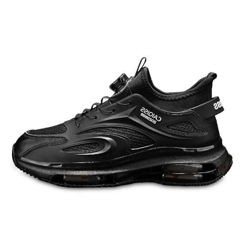 Damen Sneaker Laufschuhe Turnschuhe Sportschuhe PU Spritzschutz Luftkissen Leicht rutschfest Straßenlaufschuhe Weiche Schuhe Fußballschuhe Casual Größe Für Trekking Workout Running von ReSin90s
