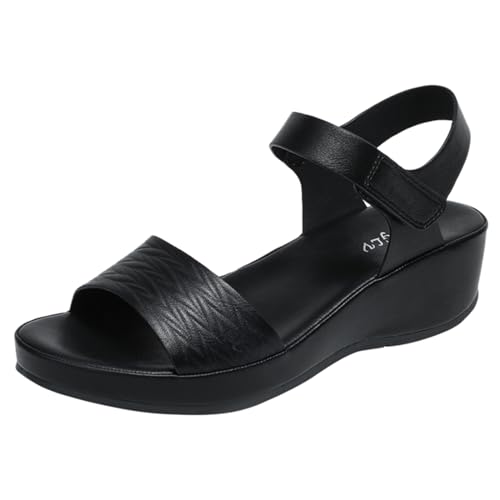 Damen Sommer Sandalen Keilabsatz Casual Damen Wedge Peep Toe High Heel Plattform Pantoletten Freizeit Sommerschuhe Damensandalen Strandschuhe Damen Sommer Sandalen Keilabsatz Casual Damen Wedge Peep Toe High Heel Plattform Pantoletten Freizeit Sommerschuhe Damensandalen Strandschuhe von ReSin90s