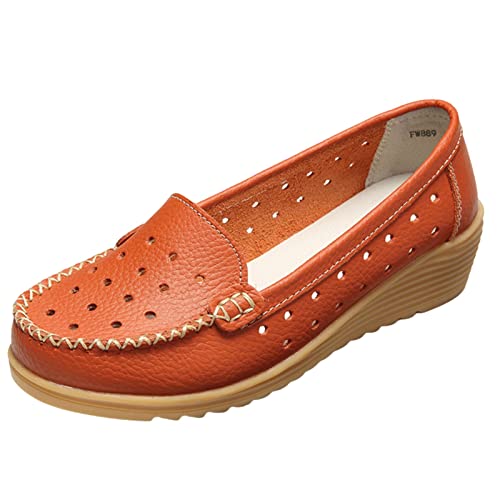 Flache Schuhe Für Damen Loafer Atmungsaktive Freizeitschuhe Bequeme Wanderschuhe Elegant Loafers Tanzschuhe Mesh Stoffschuhe Schleifen Profilsohle Fahrerschuhe von ReSin90s