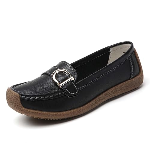 Flache Schuhe Für Damen Loafer Atmungsaktive Freizeitschuhe Bequeme Wanderschuhe Slip on Schuhe Comfort Slipper, Frauen Halbschuhe Geschlossener Spitze Flats Fahrerschuhe Flache Schuhe Für Damen Loafer Atmungsaktive Freizeitschuhe Bequeme Wanderschuhe Slip on Schuhe Comfort Slipper, Frauen Halbschuhe Geschlossener Spitze Flats Fahrerschuhe von ReSin90s
