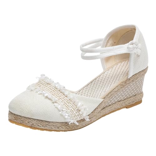 Keilsandalen Damen Casual Damen Sommer Elegant Wedge Peep Toe High Heel Plattform Pantoletten Keilsandalen Elegant Bequem Sommerschuhe Damensandalen Keilsandalen Damen Casual Damen Sommer Elegant Wedge Peep Toe High Heel Plattform Pantoletten Keilsandalen Elegant Bequem Sommerschuhe Damensandalen von ReSin90s