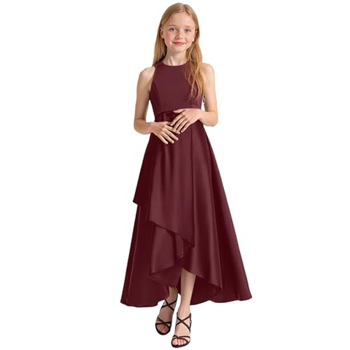 Kleid mädchen Flatterärmel Kinder Sommer Trägerkleid Pailletten Partykleider A-Linie Abschlussballkleider Abendkleid Kinder Festliche Kleider Freizeitkleid von ReSin90s