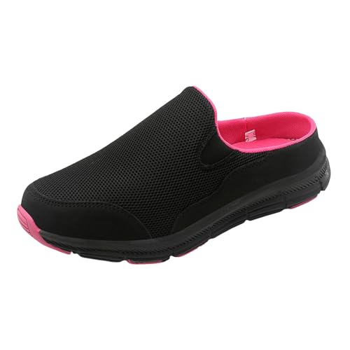 Mesh Sabot Sommer Hausschuhe Damen Atmungsaktiv Gartenschuhe Walkingschuhe rutschfest Strand Hausschuhe Gesundheitsschuhe Strand Schuhe Sandalen von ReSin90s