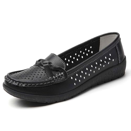 Mokassins Damen Loafer Atmungsaktive Freizeitschuhe Bequeme Casual Slip on Flat Shoes Women's Comfort Penny Loafers Modische Halbschuhe Fahrerschuhe Mokassins Damen Loafer Atmungsaktive Freizeitschuhe Bequeme Casual Slip on Flat Shoes Women's Comfort Penny Loafers Modische Halbschuhe Fahrerschuhe von ReSin90s