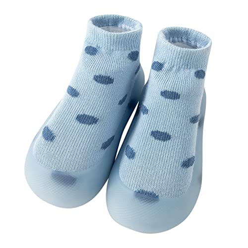 ReSin90s Baby Kleinkinder Sockenschuhe Lauflernschuhe Babyschuhe rutschfeste Niedlicher Cartoon Weicher Stricken Schuhe Kinderschuhe Unisex Babybodenschuhe Hausschuhe Für Mädchen Junge von ReSin90s