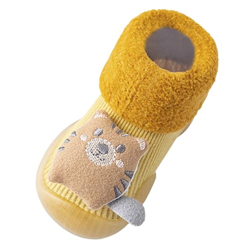 ReSin90s Baby Kleinkinder Sockenschuhe Lauflernschuhe Kleinkind Schuhe Komfortabel Hallenschuhe Socken Schuhe Slippers Babybodenschuhe Für Mädchen Junge von ReSin90s