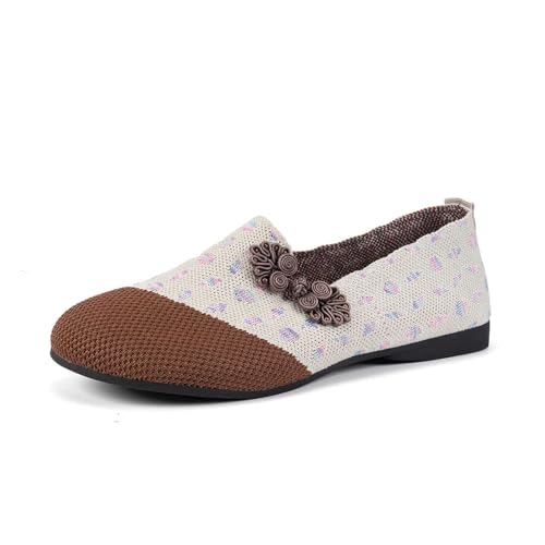 ReSin90s Ballerinas Damen Schuhe Slip on Strick Schuhe Mittelalter Mokassins Business Büro Arbeitsschuhe Bequeme Elegante Flats Freizeitschuhe Für Alltag Stilvolle Outfits ReSin90s Ballerinas Damen Schuhe Slip on Strick Schuhe Mittelalter Mokassins Business Büro Arbeitsschuhe Bequeme Elegante Flats Freizeitschuhe Für Alltag Stilvolle Outfits von ReSin90s