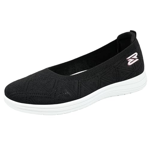 ReSin90s Barfußschuhe Damen Slipper Bequem Sneaker Atmungsaktives Vermascht Memory Schaum Lässige Komfort Laufschuhe Freizeitschuhe Laufschuhen Turnschuhe Straßenlaufschuhe von ReSin90s
