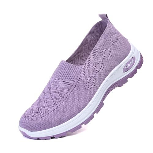 ReSin90s Barfußschuhe Damen Slipper Leicht Schuhe Ohne Schnürung Bequeme Handsfree Slip on Walkingschuhe Lässige Komfort Laufschuhe Freizeitschuhe Gesundheitsschuh Mesh Trainer Minimalistische ReSin90s Barfußschuhe Damen Slipper Leicht Schuhe Ohne Schnürung Bequeme Handsfree Slip on Walkingschuhe Lässige Komfort Laufschuhe Freizeitschuhe Gesundheitsschuh Mesh Trainer Minimalistische von ReSin90s