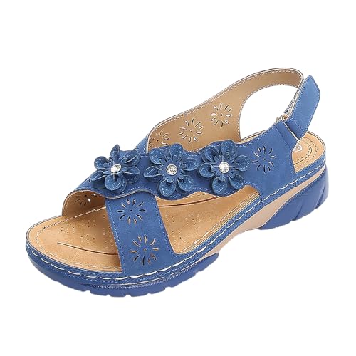 ReSin90s Bequeme Sandalen Damen Sport Weiche Bequem Fussbett Sommerschuhe Sommersandalen Espadrilles Sandalen Mit Offener Zehenpartie Sommerschuhe Bequem Elegant Mode Sommersandalen ReSin90s Bequeme Sandalen Damen Sport Weiche Bequem Fussbett Sommerschuhe Sommersandalen Espadrilles Sandalen Mit Offener Zehenpartie Sommerschuhe Bequem Elegant Mode Sommersandalen von ReSin90s