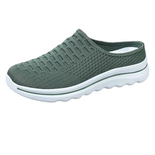ReSin90s Clogs Hausschuhe Damen Gartenschuhe Atmungsaktive Orthopedic Gartenclogs Sommer Leichte Mules rutschfest Slipper Haus Schuhe Outdoor Sommerschuhe Turnschuhe von ReSin90s