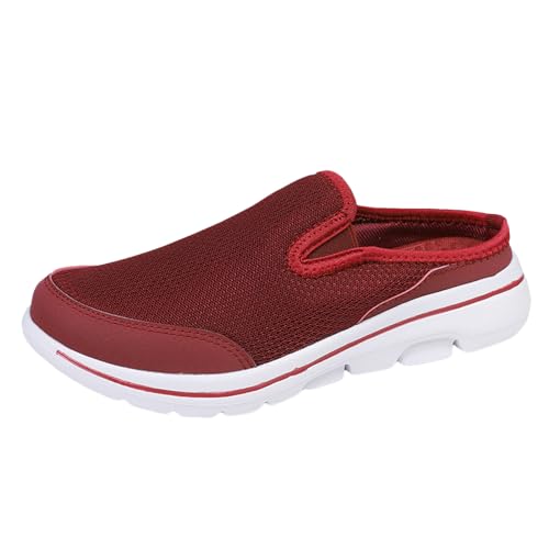 ReSin90s Clogs Pantoletten Für Damen Sommer Hausschuhe Atmungsaktive Clogs Leichte Pantoffeln Beach Freizeit Schuhe Gesundheitsschuhe Gartenschuhe Slip-On Schuhe Für Herren Damen von ReSin90s