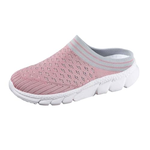 ReSin90s Clogs Pantoletten Für Damen Sommer Hausschuhe Leichte Atmungsaktive Gartenschuhe rutschfest Hausschuhe Verdicken Walking Schuhe Gartenschuhe Slip-On Schuhe Für Herren Damen von ReSin90s