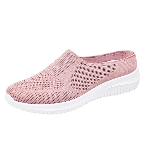ReSin90s Clogs Pantoletten Sommer Damen Mesh Atmungsaktiv Gartenschuhe Freizeitschuhe rutschfest Strand Badeschuhe Fußbogen Hausschuhe Indoor Outdoor Für Damen Herren von ReSin90s