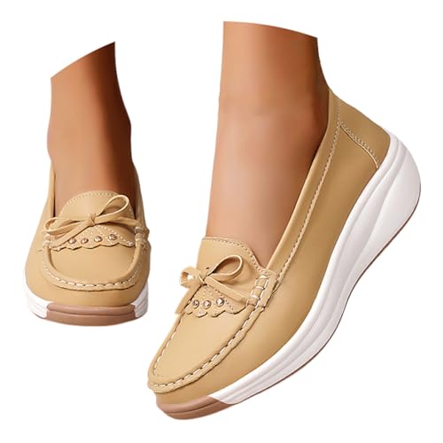 ReSin90s Damen Ballerinas Loafers Bequeme Freizeitschuhe Leichte Fahrschuhe Mocassin Penny Schuhe Slippers Klassischer Sommerschuh Bootsschuhe ReSin90s Damen Ballerinas Loafers Bequeme Freizeitschuhe Leichte Fahrschuhe Mocassin Penny Schuhe Slippers Klassischer Sommerschuh Bootsschuhe von ReSin90s
