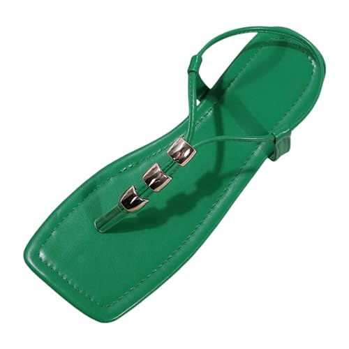 ReSin90s Damen Freizeitsandale Bohemian Sandalette Flip Flops Bequem Pantoletten Summer Sandals Weichen Strandschuhe Thong Flipflop von ReSin90s