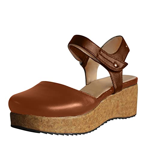 ReSin90s Damen Keilsandalen Pumps Sandale Mit Keilabsatz Sommer Offene Zehen Lässig Mit Absatz Strandsandalen Anti-Rutsch-Sandalen Leicht Sommer Strandsandalen ReSin90s Damen Keilsandalen Pumps Sandale Mit Keilabsatz Sommer Offene Zehen Lässig Mit Absatz Strandsandalen Anti-Rutsch-Sandalen Leicht Sommer Strandsandalen von ReSin90s