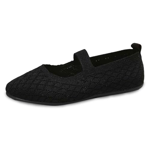 ReSin90s Damen Loafer, Schlupfschuhe, Slip on Kleid Flache Schuhe Ballerina Sommerschuhe Trachtenschuhe Sommer Elegant Dirndl Loafers Freizeitschuhe Trachtenschuhe von ReSin90s