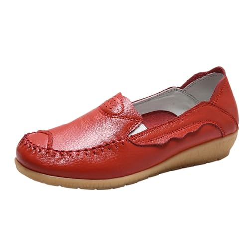 ReSin90s Damen Loafer Mokassins Atmungsaktive Freizeitschuhe Bequeme rutschfeste Schuhe Flache Halbschuhe Comfortable & Light-Weight ReSin90s Damen Loafer Mokassins Atmungsaktive Freizeitschuhe Bequeme rutschfeste Schuhe Flache Halbschuhe Comfortable & Light-Weight von ReSin90s