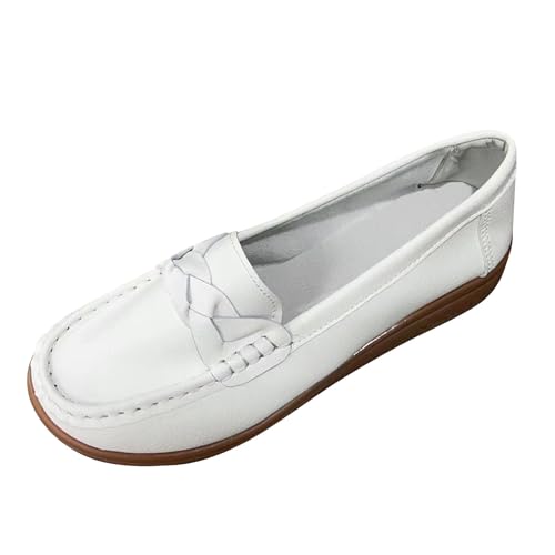 ReSin90s Damen Loafer Mokassins Bequeme Mokassins Freizeitschuhe Slip on Schuhe Mittelalter Mokassin Klassischer Sommerschuh Bootsschuhe ReSin90s Damen Loafer Mokassins Bequeme Mokassins Freizeitschuhe Slip on Schuhe Mittelalter Mokassin Klassischer Sommerschuh Bootsschuhe von ReSin90s